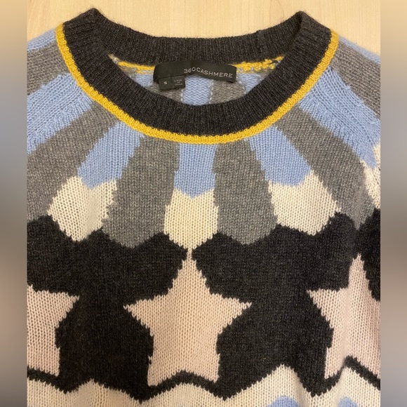 360 CASHMERE Inga Star Sweater - Picture 4 of 6